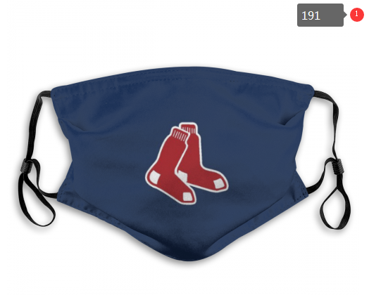 MLB Boston Red Sox #1 Dust mask with filter